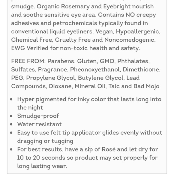 NWT W3LL People Expressionist Liquid Eyeliner - Picture 3 of 6